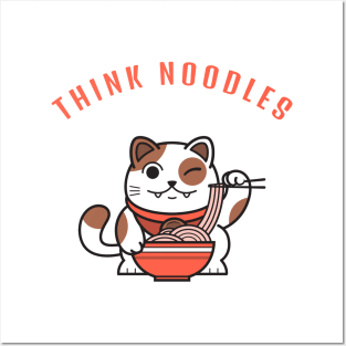 Think Noodle Posters and Art